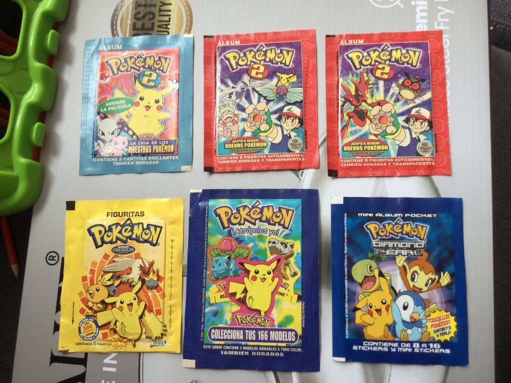 Pokemon sticker packs - Pokemon Sticker Booster Packs, Verzenden, Zo goed als nieuw, Booster