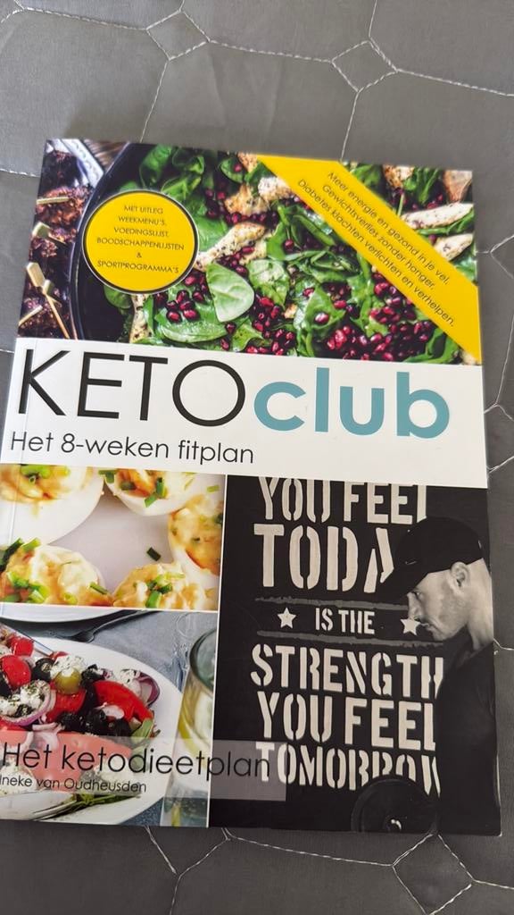 keto fitlan, Ophalen of Verzenden, Zo goed als nieuw