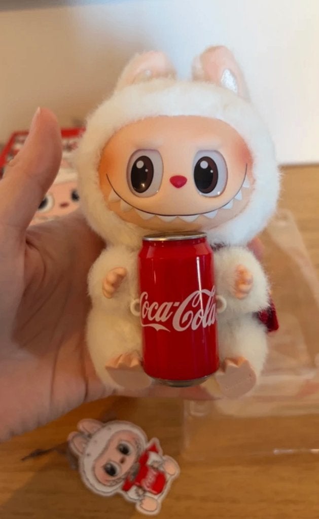 Labubu Coca Cola - origineel pop mart met verpakking, Ophalen of Verzenden, Nieuw