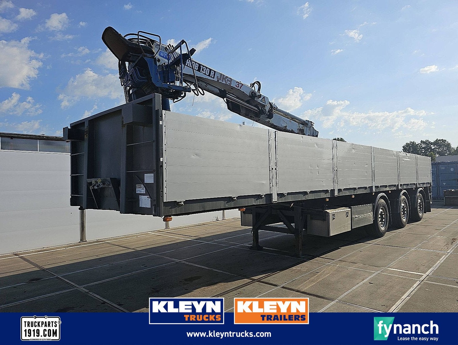 KWB P-393-STI-R-1 hiab 130 r, Overige kleuren, Bedrijf, ABS, Aanhangers en Opleggers