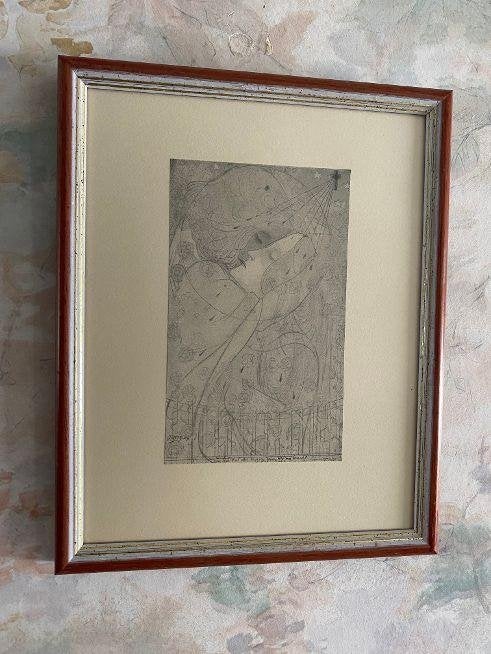 Oude  Prent   Jan  Toorop  .  1913, Ophalen of Verzenden