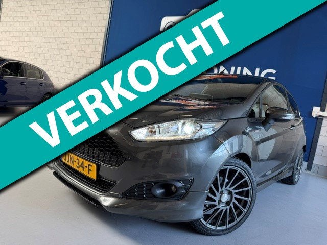 Ford FIESTA 1.0 EcoBoost Black Edition / ST-Line/ bj.2016 /, Voorwielaandrijving, Stof, Gebruikt, Euro 6