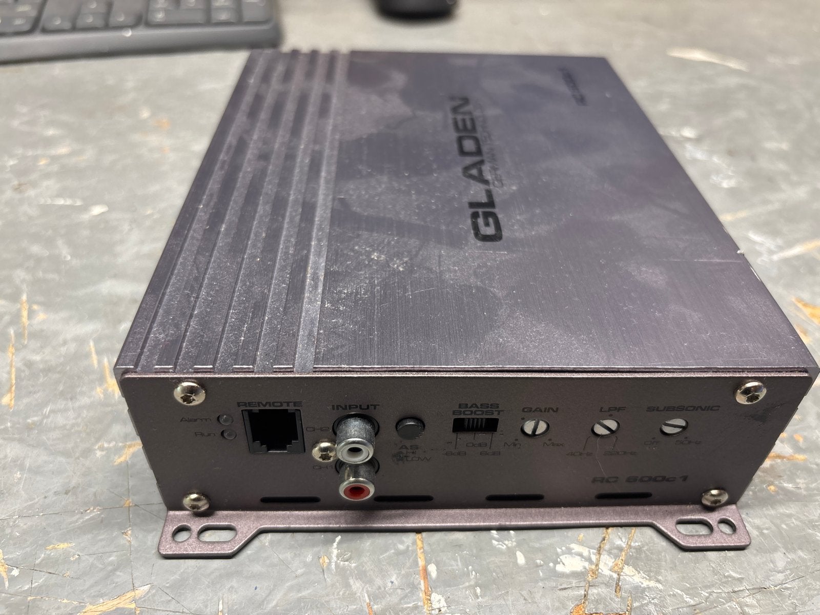 Gladen RC 600c1 Monoblock Versterker - Gebruikt, Overige merken, Verzenden, 120 watt of meer, Gebruikt