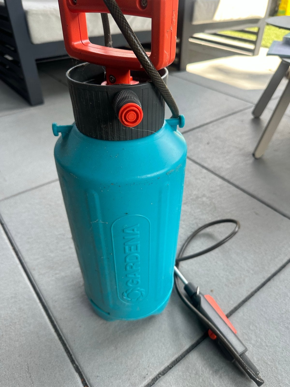 Gardena drukspuit voor tuin en planten, Ophalen, Gebruikt, Overige typen