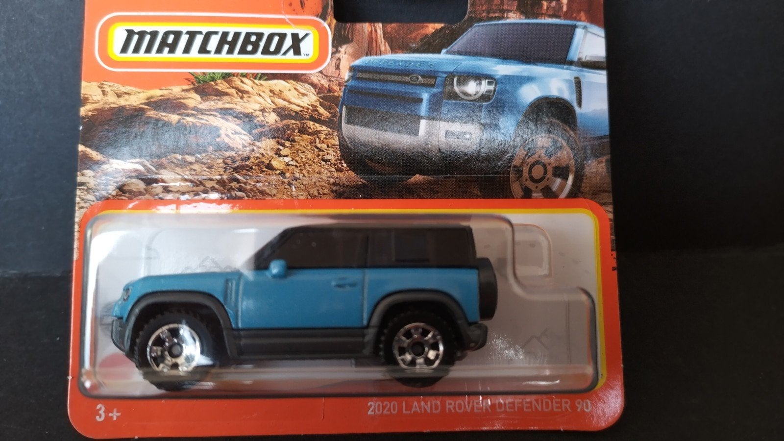 Land Rover Defender 2020 1:64 3inch Matchbox Pol, Auto, Verzenden, ., Nieuw
