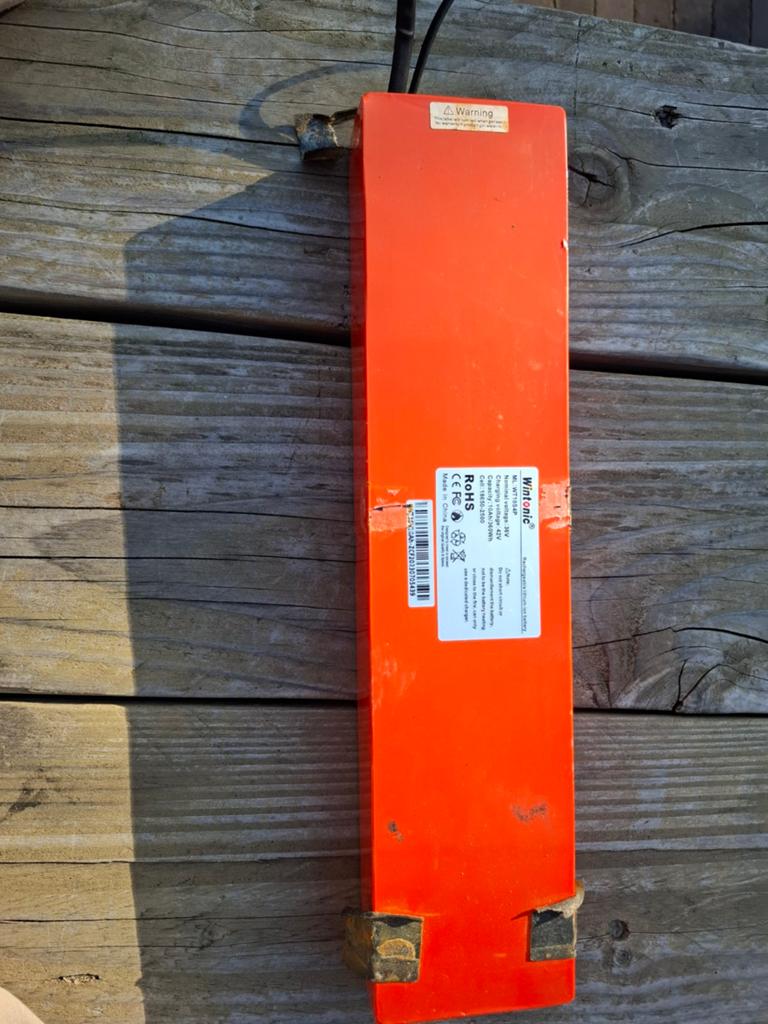 Wintonic E-step Accu 36V 10Ah - WT10S4P, Ophalen