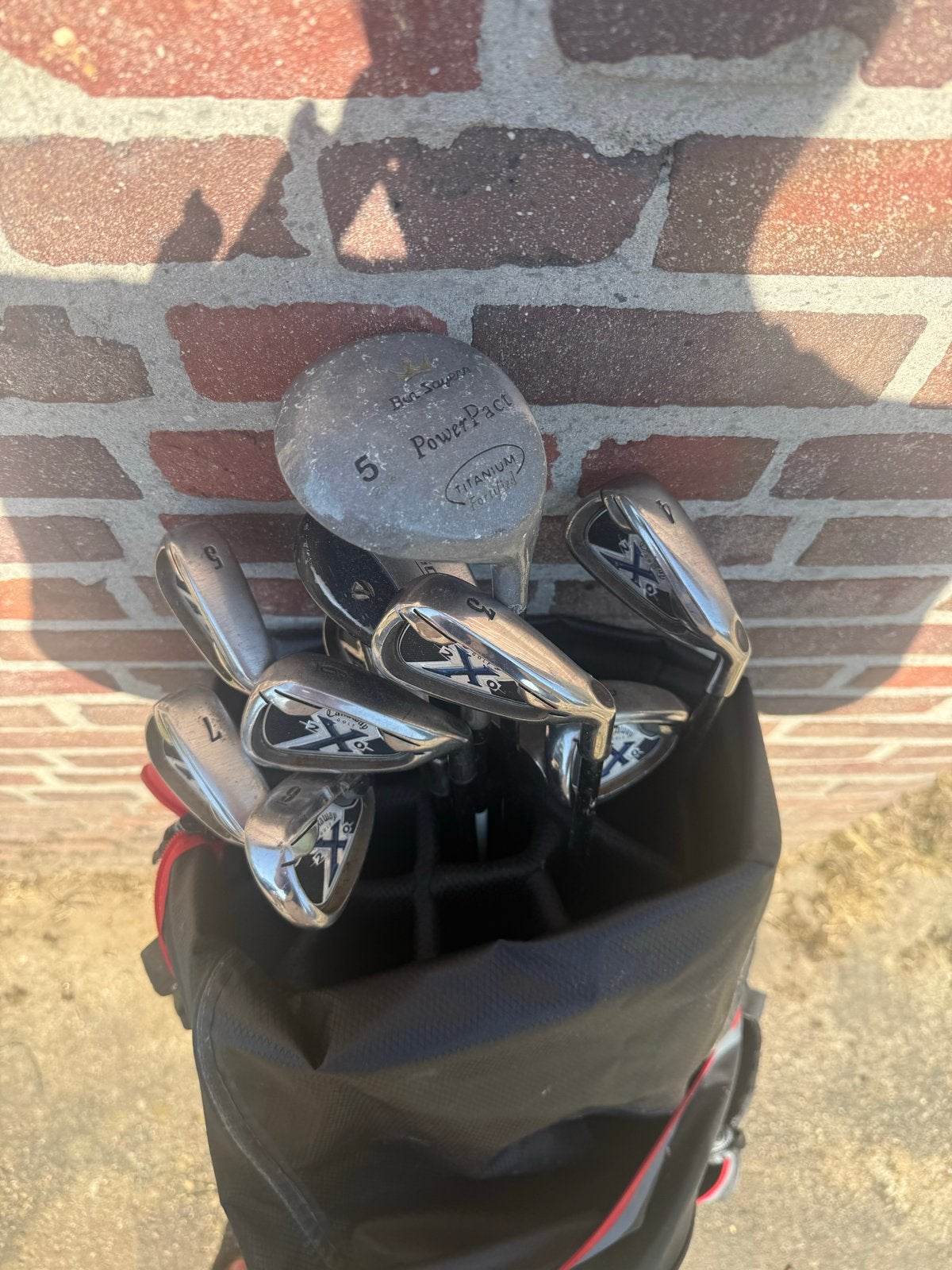 Complete golfset met tas - Callaway en Ben Sayers, Ophalen, Gebruikt, Set, Callaway