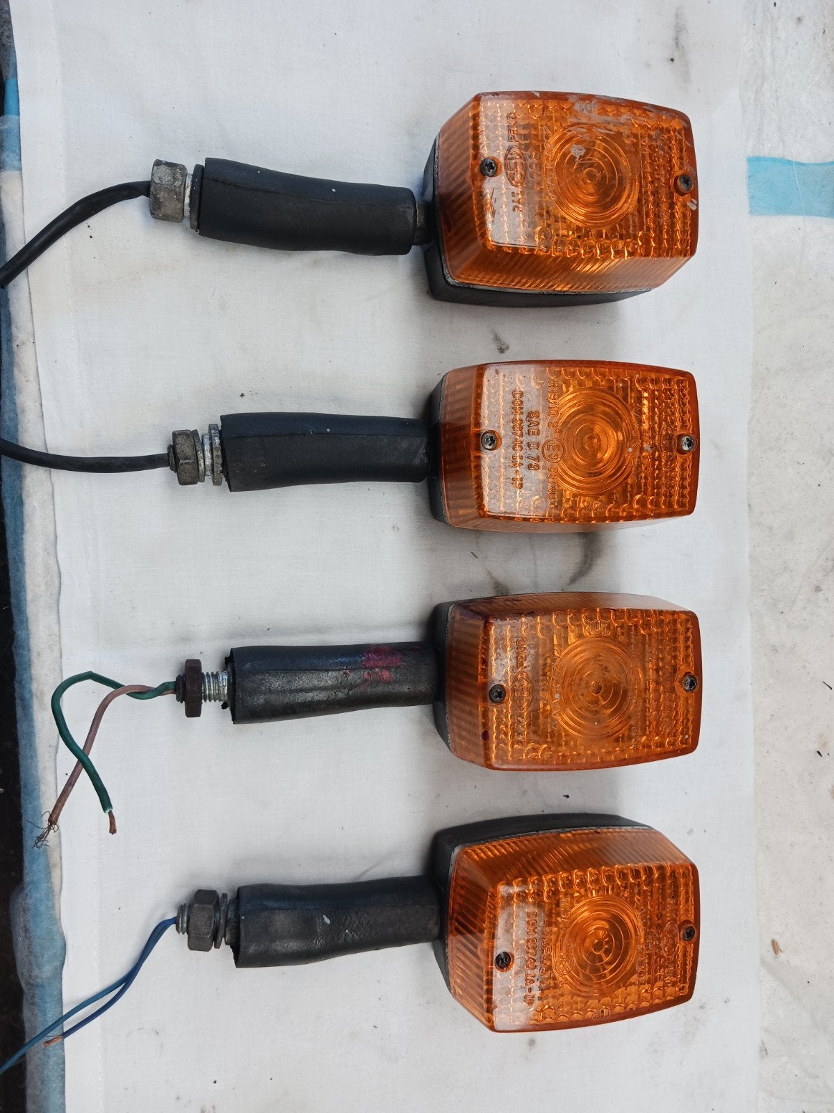 Te koop 4 knipperlichten, Fietsen en Brommers, Ophalen of Verzenden, Overige typen