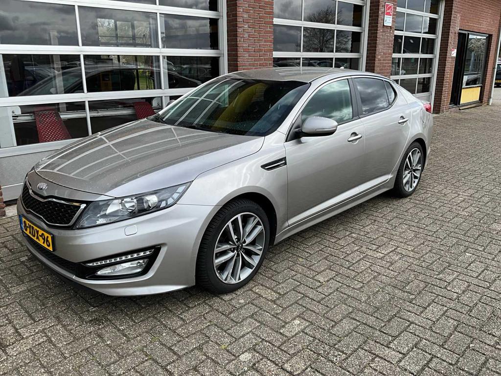 Kia - Optima - 2.0 CVVT Hyb.SuperP. - Personenauto - 2014, Auto's, Euro 5, Gebruikt, Optima, Bedrijf