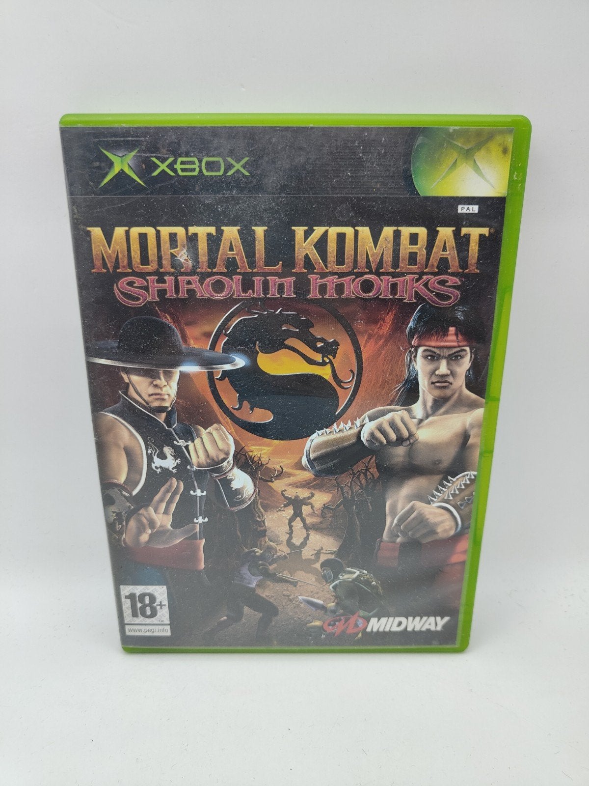 Mortal Kombat Shaolin Monks Xbox Classic, Spelcomputers en Games, Avontuur en Actie, Gebruikt, Vanaf 18 jaar, Onbekend