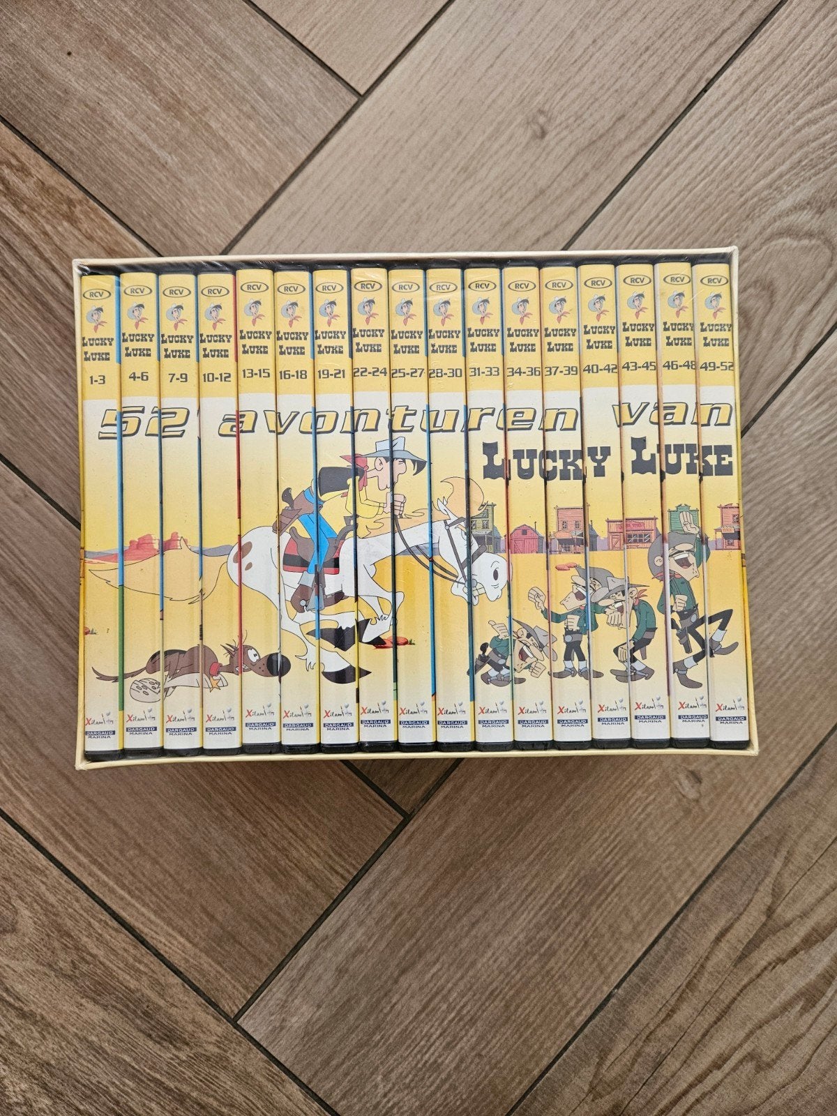 Lucky Luke dvd box met 52 aflevering, nieuw!, Cd's en Dvd's, Ophalen of Verzenden, Nieuw in verpakking, Nederlands, Europees
