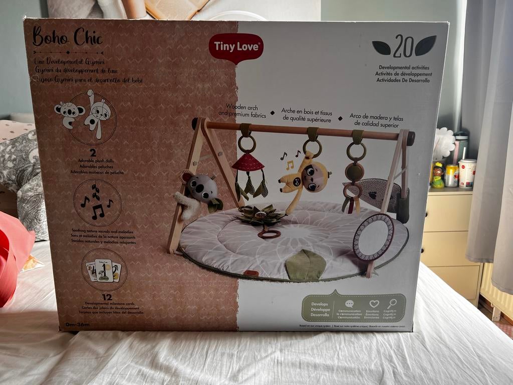 TinyLove Babygym, Kinderen en Baby's, Speelgoed | Babyspeelgoed, Ophalen, Zo goed als nieuw, Babygym, Met geluid