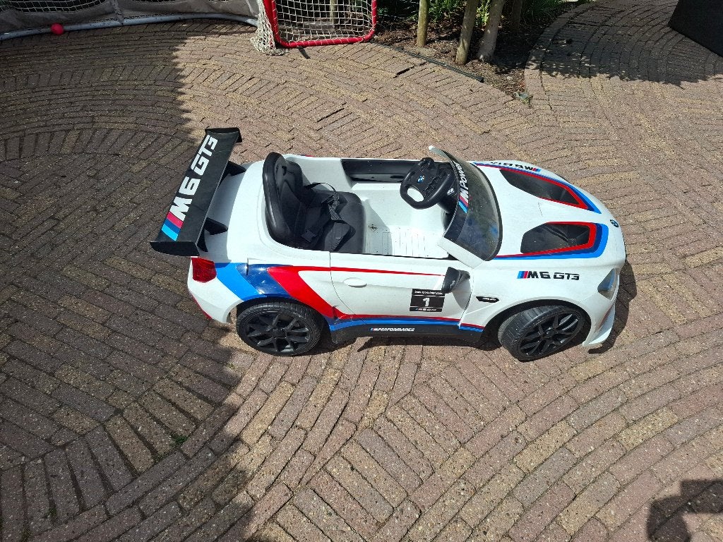 BMW M6 GT3 Kinder elektrische auto, Ophalen, Gebruikt