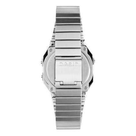 Casio horloge vintage iconic zilverkleurig A700WEV-7AEF, Overige merken, Polshorloge, Overige materialen, Nieuw