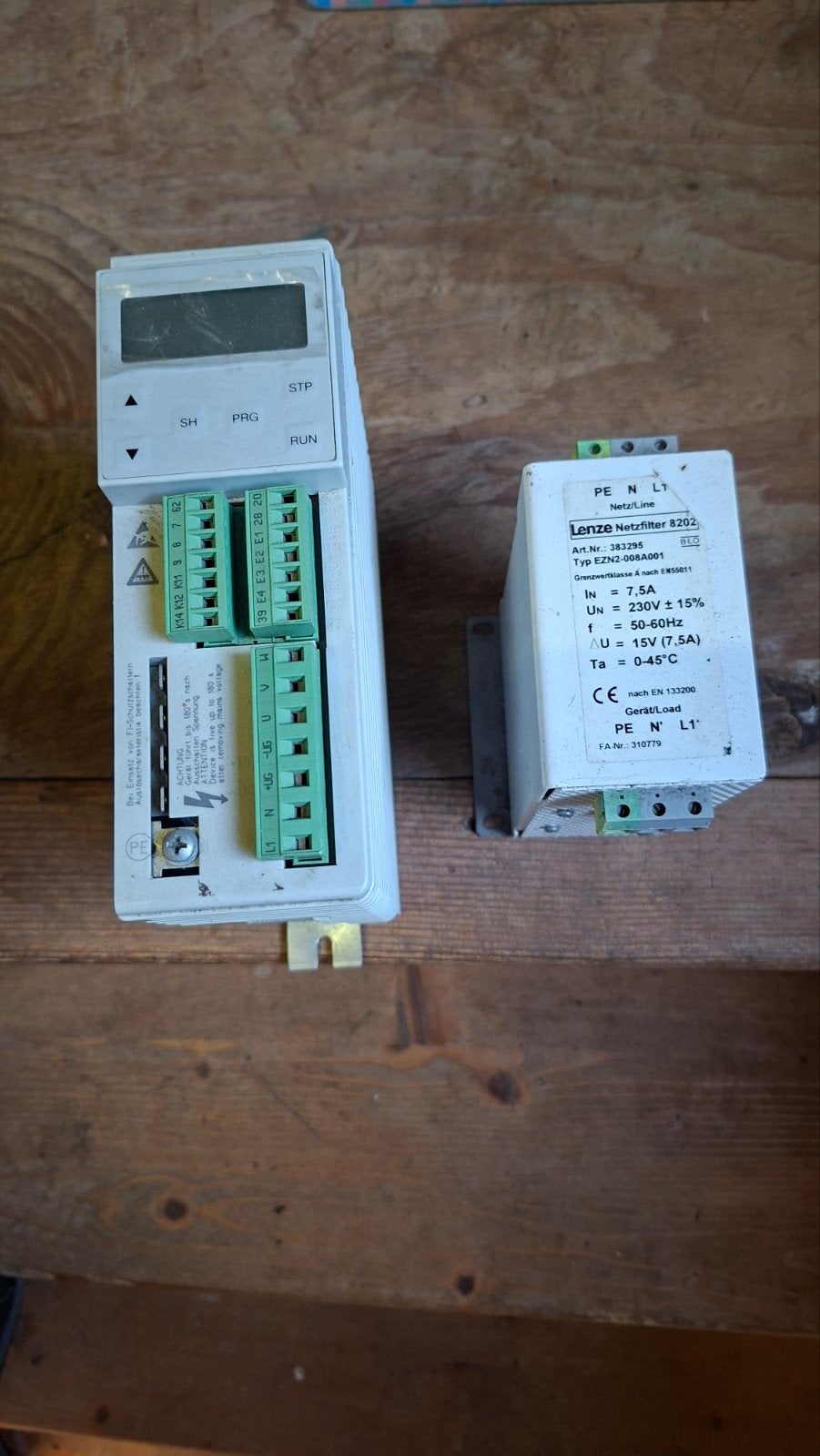 Lenze EVF 8202-E Frequentieomvormer met Netfilter 8202, Ophalen of Verzenden