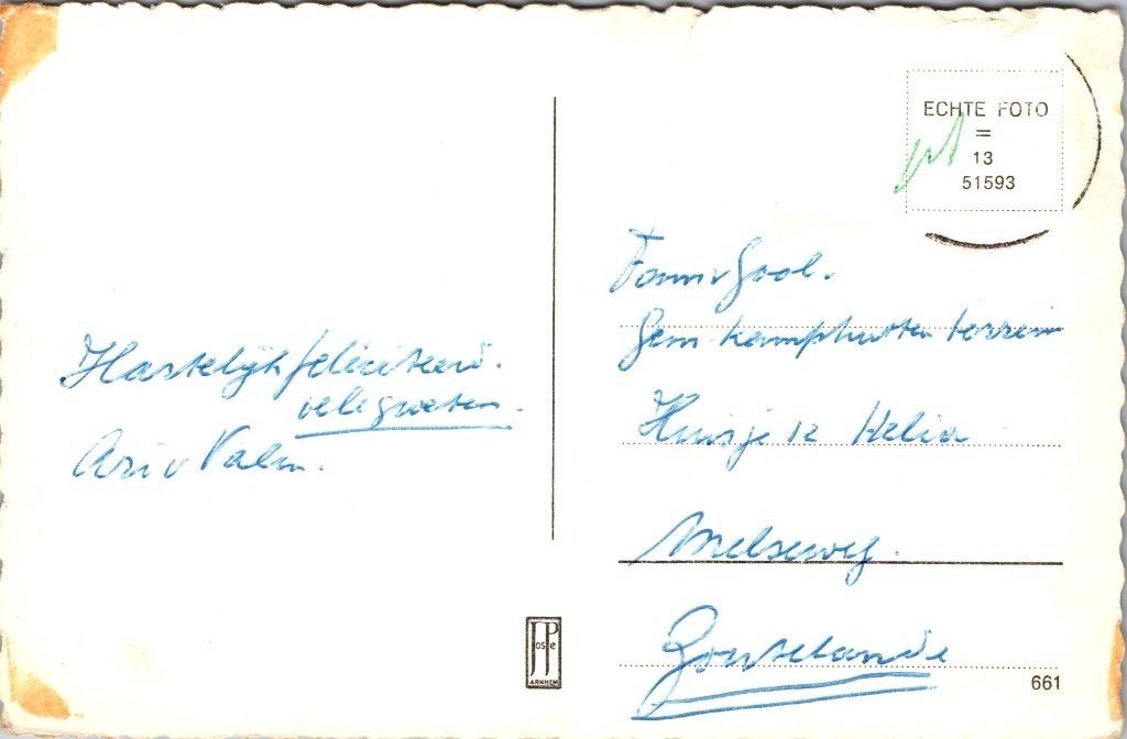 Velp - 12 oude ansichtkaarten II, Verzenden, 1940 tot 1960, Gelopen, Gelderland
