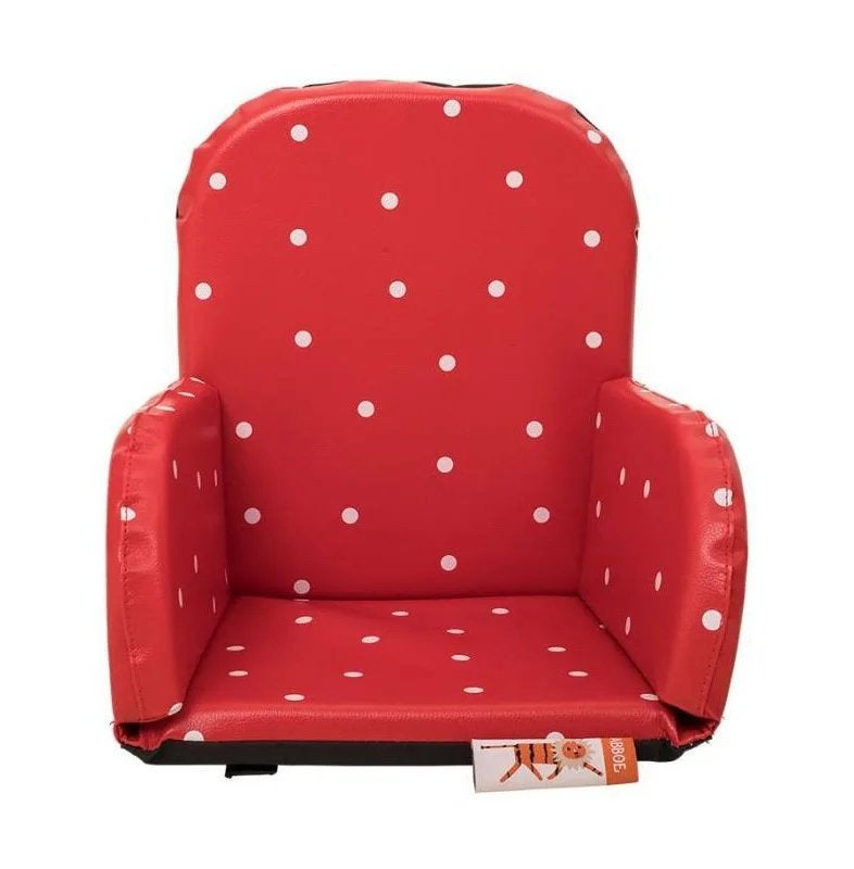 Kussen set Babboe bakfiets rood met witte stippen, Ophalen, Gebruikt