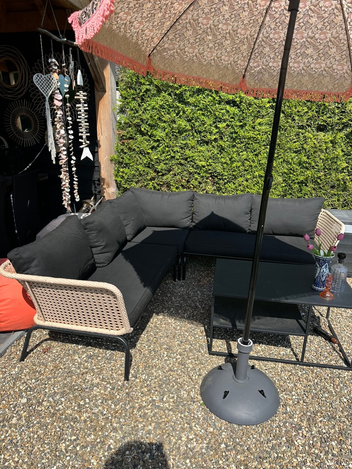 Lounge set, Tuin en Terras, Ophalen, Zo goed als nieuw