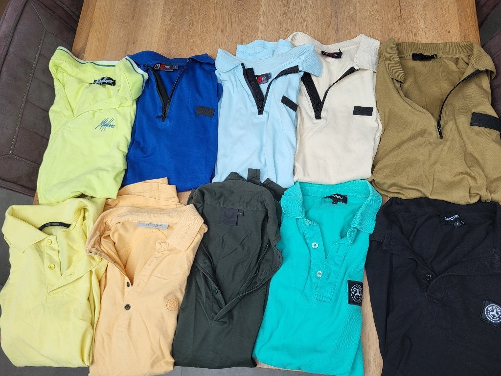 10 Polo's maat s/xs, Ophalen, Zo goed als nieuw, Maat 46 (S) of kleiner