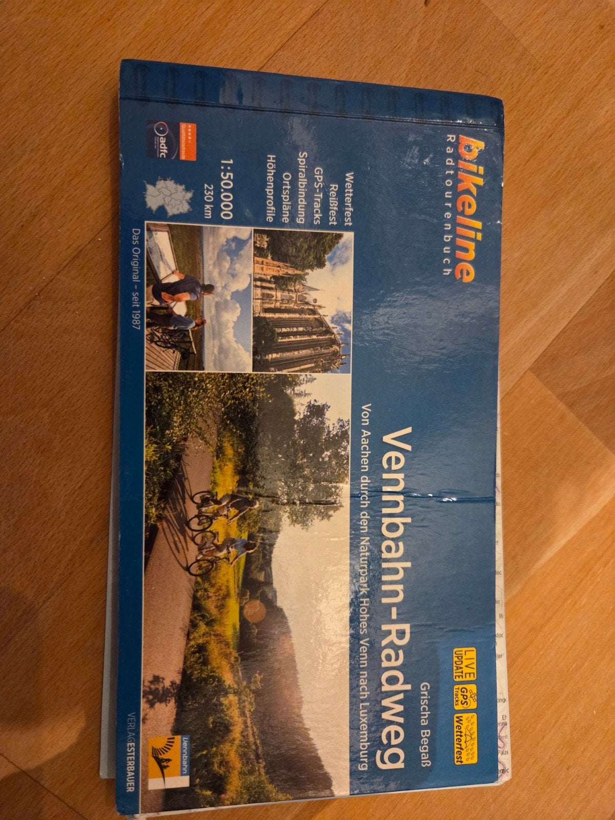 Bikeline Vennbahn-Radweg Fietsgids Aken - Luxemburg, Boeken, Fiets- of Wandelgids, Europa, Ophalen of Verzenden, Gelezen
