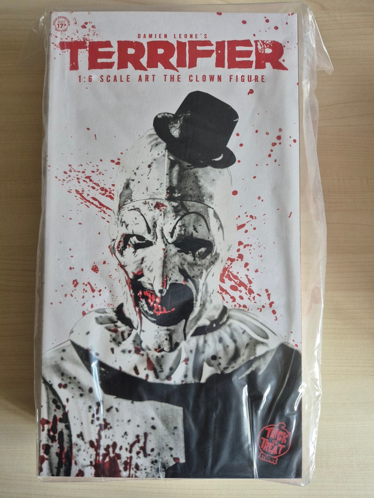 Terrifier Art the Clown 1:6 Schaal Figuur - Nieuw in Doos, Ophalen of Verzenden