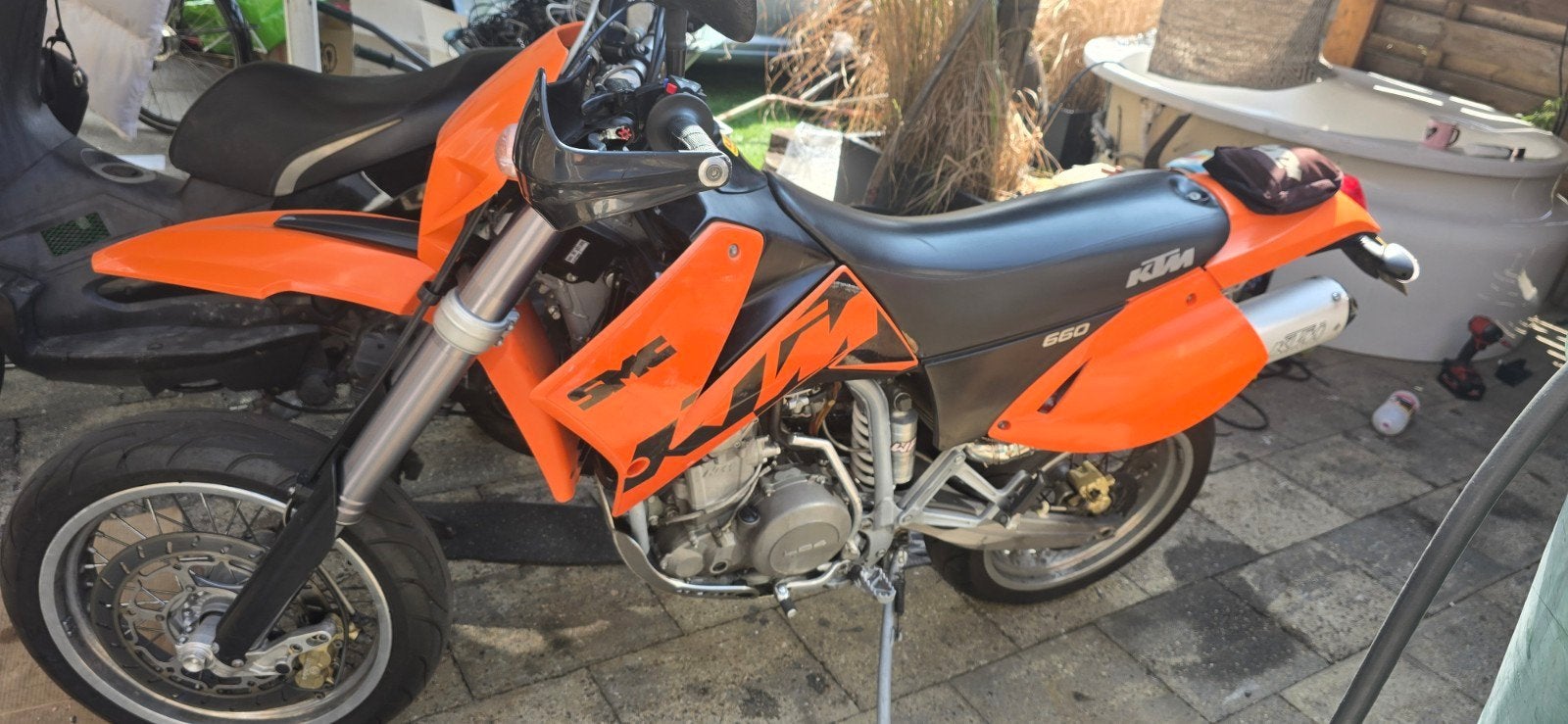 ktm 660 smc kickstart 26000 kilometer, Particulier