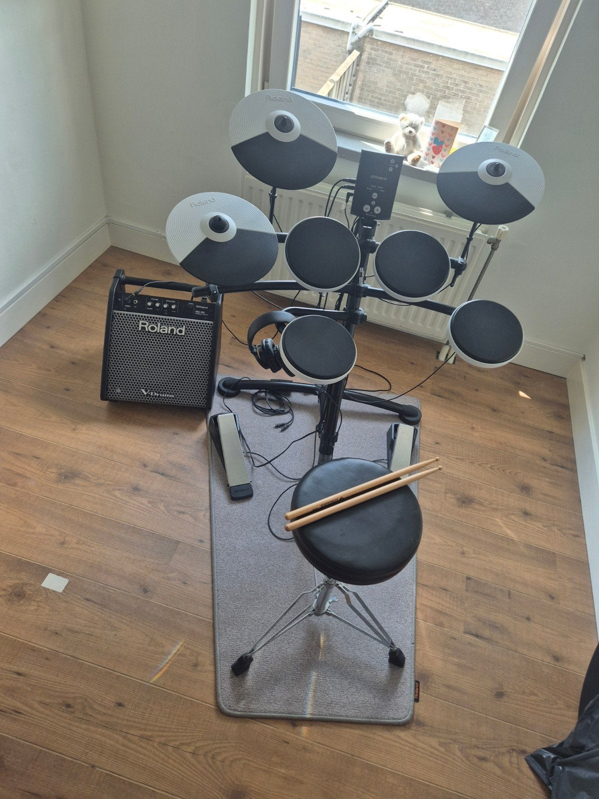 Roland TD-1K elektronisch drumstel set incl. PM-100, Muziek en Instrumenten, Ophalen, Zo goed als nieuw, Roland, Elektronisch
