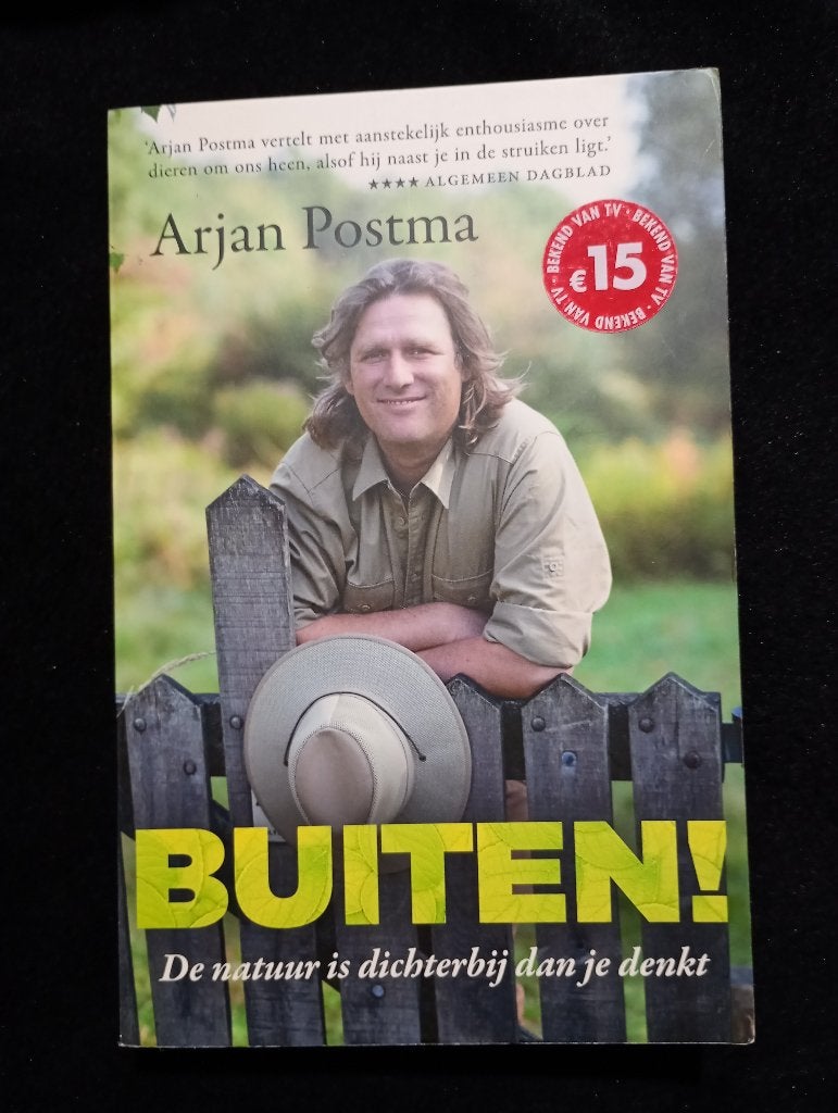 Arjan Postma, Buiten!, Ophalen of Verzenden, Gelezen, Natuur algemeen