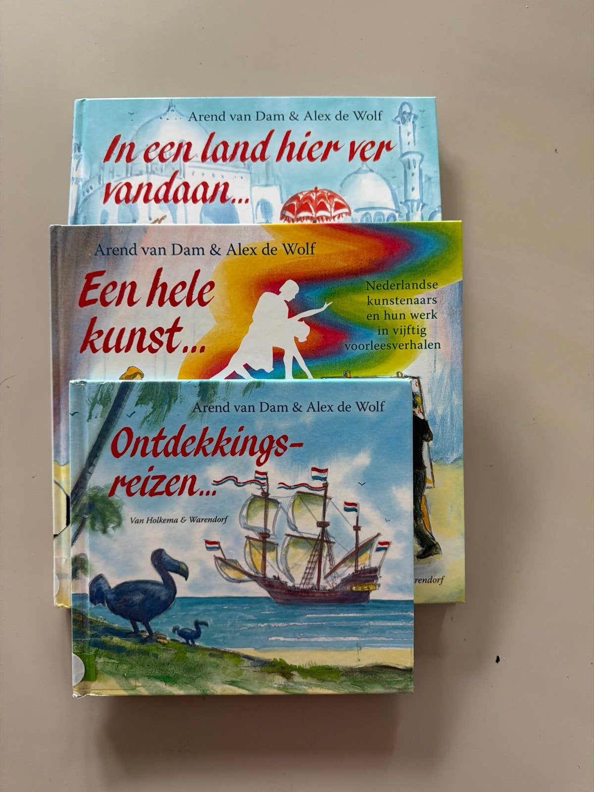 3 boeken van Arend van Dam & Alex de Wolf, Boeken, Ophalen of Verzenden, Zo goed als nieuw, Fictie algemeen