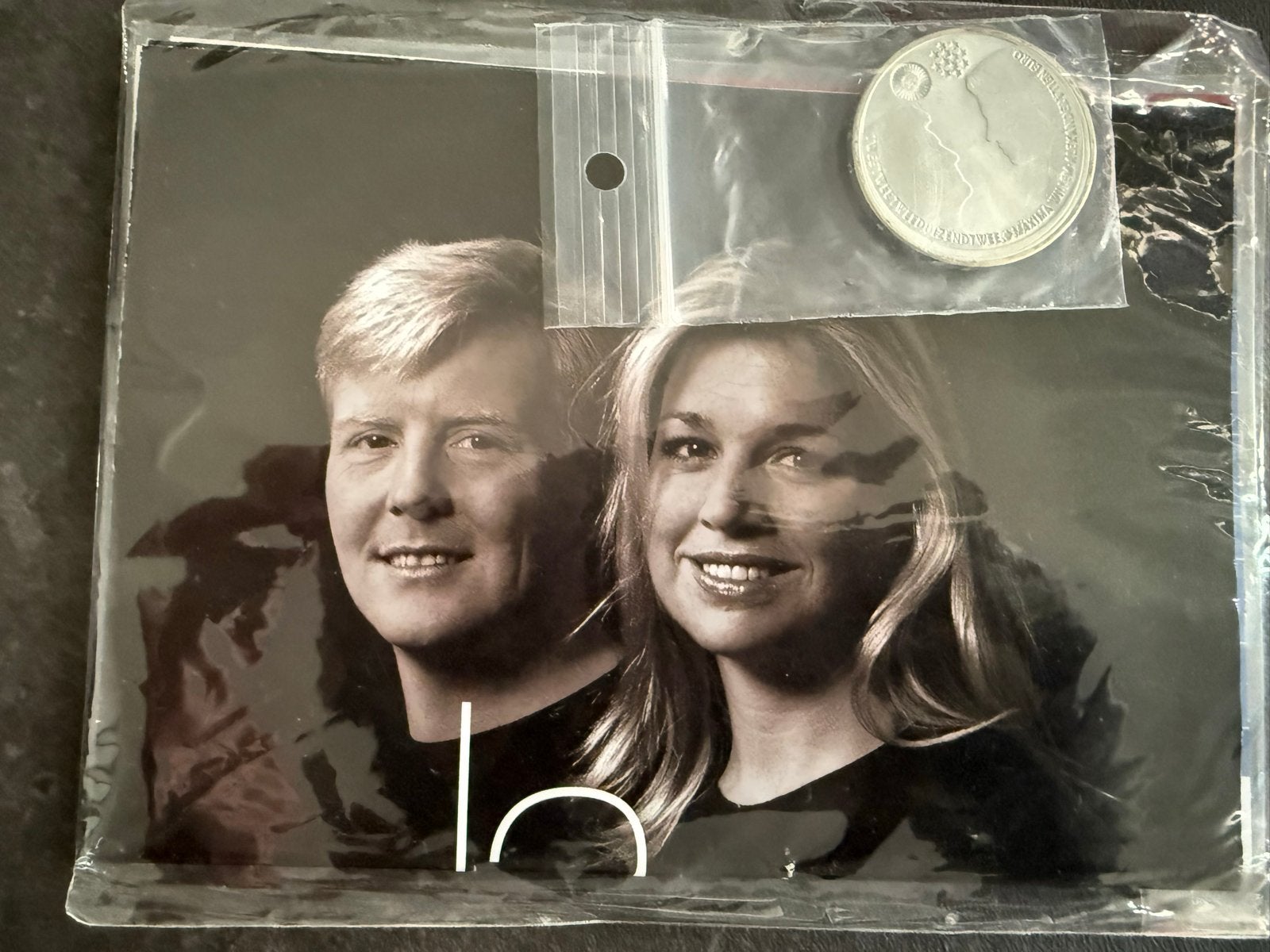 Zilveren 10 euro Huwelijksmunt 2002 Willem-Alexander & Máxim, Postzegels en Munten, Koningin Beatrix, Zilver, Euro's, Ophalen of Verzenden
