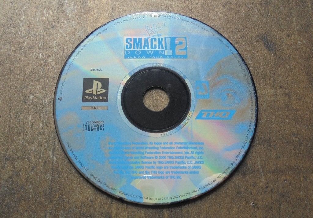 WWF Smackdown 2 Know Your Role voor PS1 (zie foto's), Spelcomputers en Games, Games | Sony PlayStation 1, Gebruikt, 1 speler, Ophalen of Verzenden