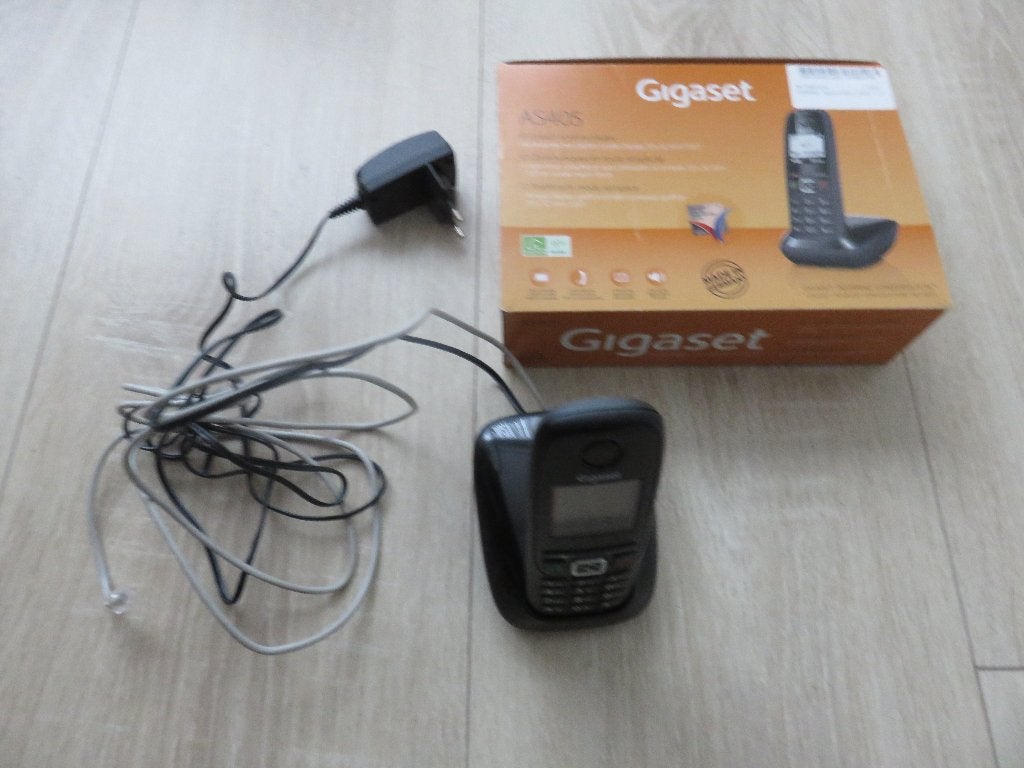 Gigaset as405 i.g.st, Telecommunicatie, Vaste telefoons | Handsets en Draadloos, Verzenden, Zo goed als nieuw, 1 handset