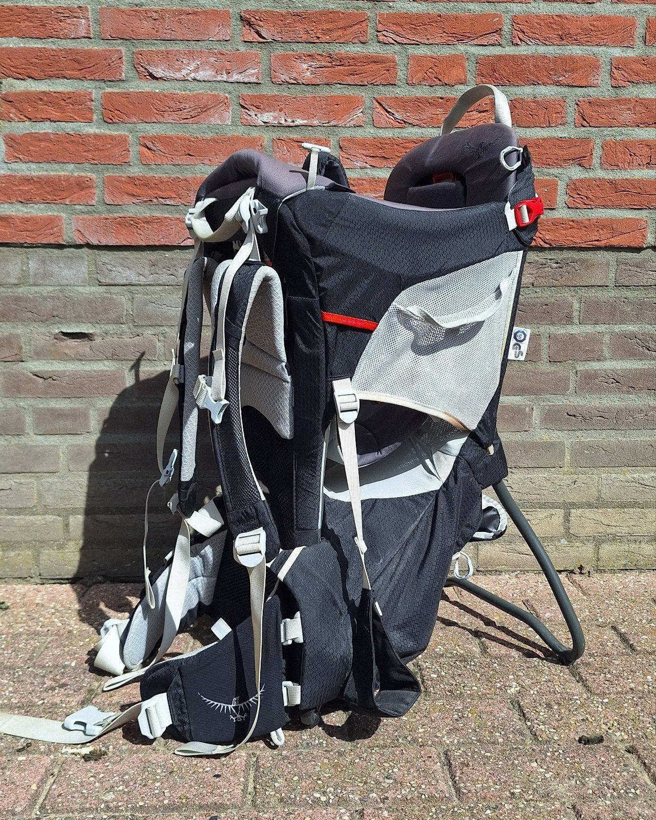 Ospray rugdrager zwart, Overige typen, Zo goed als nieuw, Rug, Ophalen