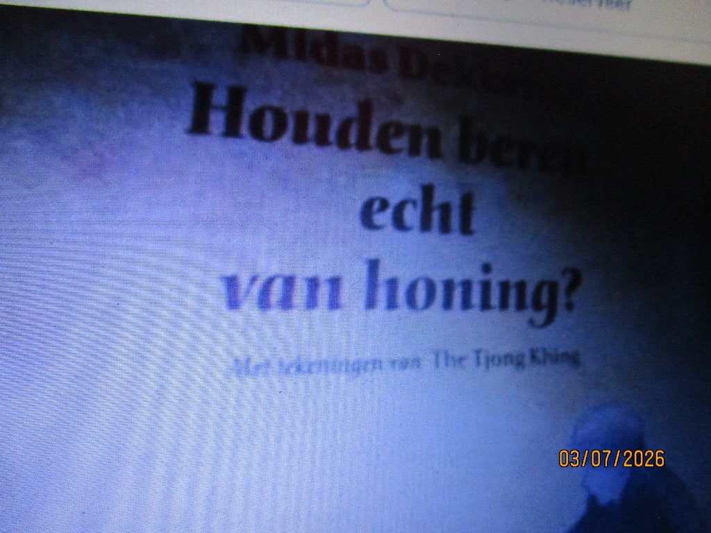 Houden beren echt van honing Midas Dekkers 9789061170488 #, Boeken, Ophalen of Verzenden, Zo goed als nieuw