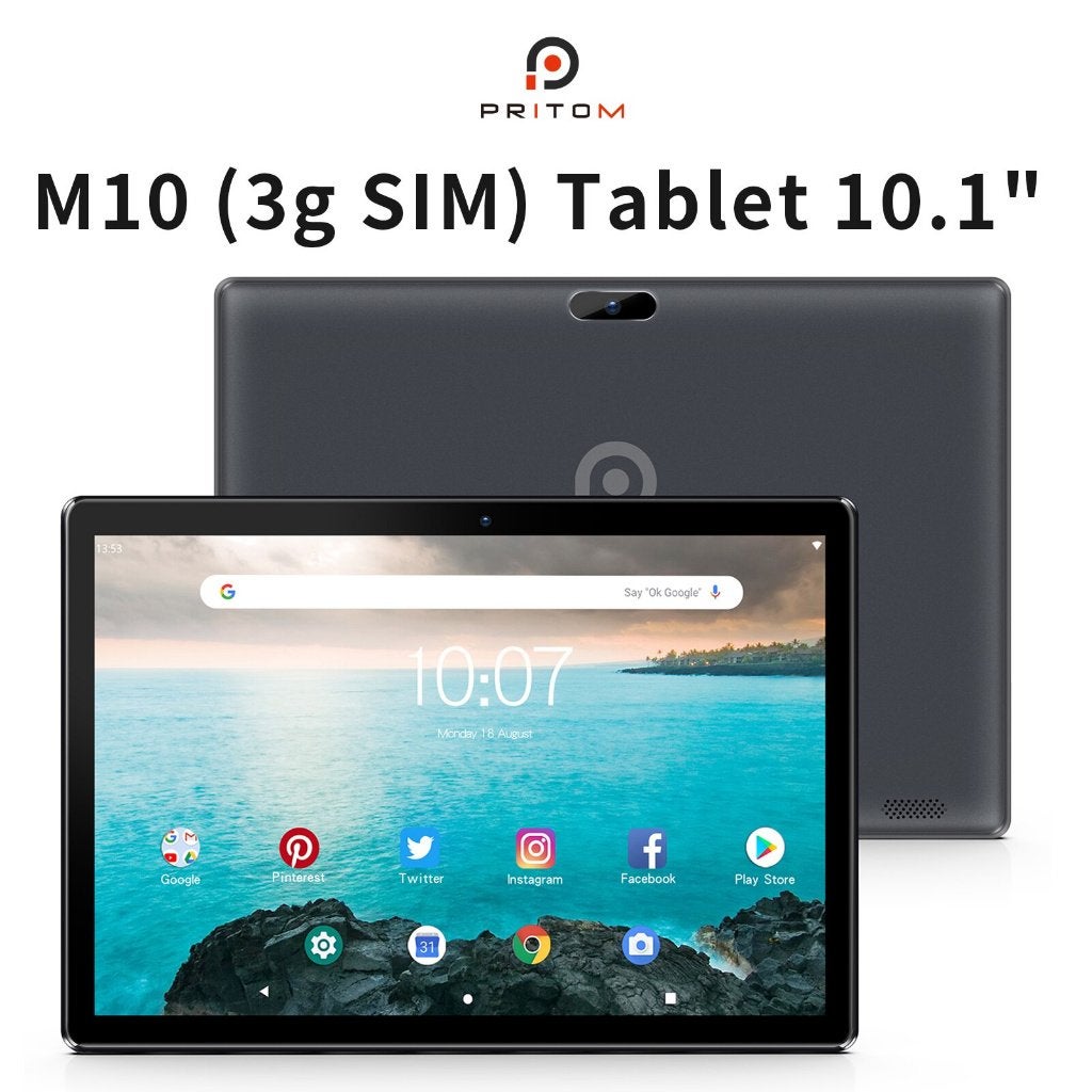 PRITOM M10 10 Zoll Android Tablet PC 32GB ROM Android 10, 10 inch, Duitsland, 32 GB, Nieuw