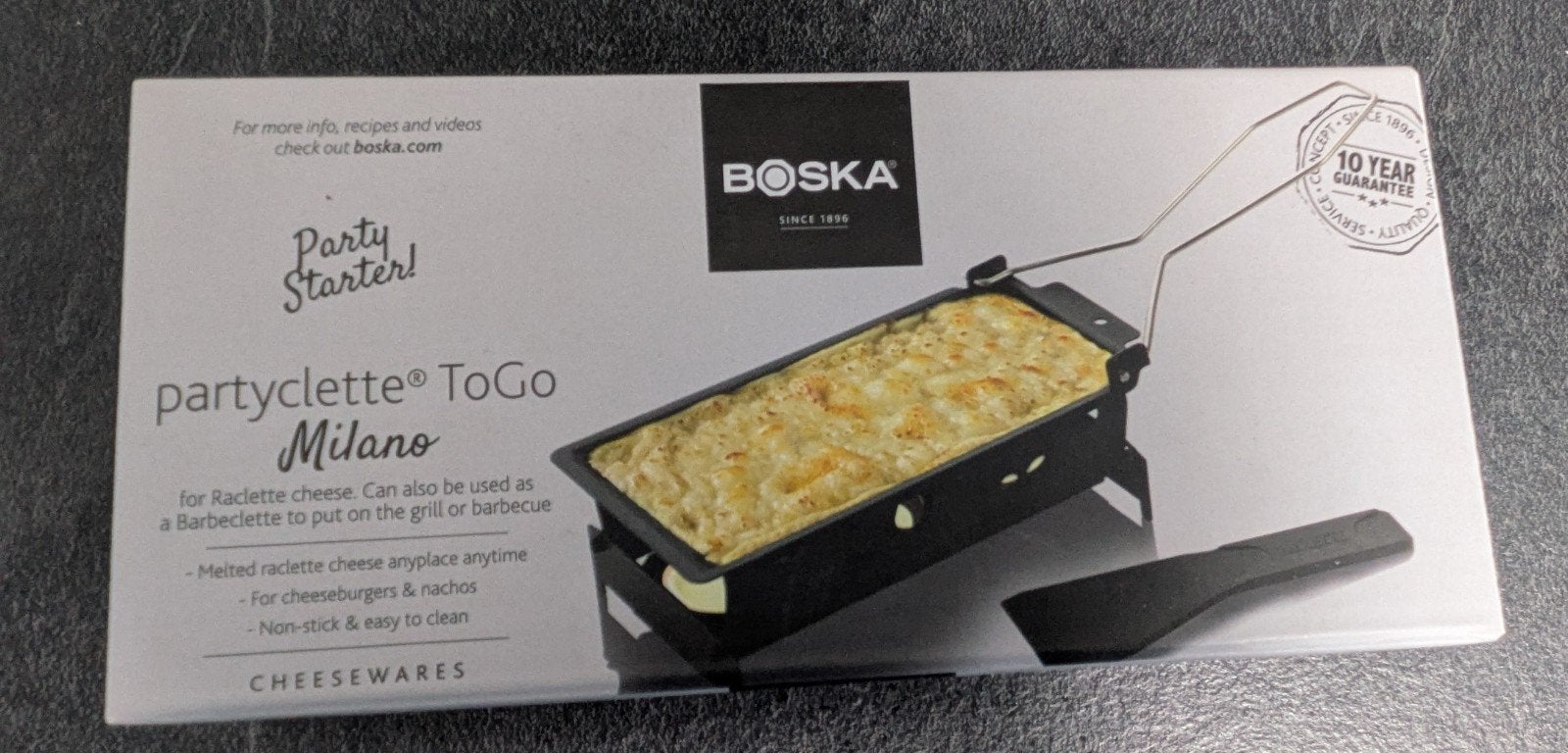 Boska Partyclette ToGo Milano - Raclette/Barbeclette, Ophalen of Verzenden, Nieuw, Minder dan 4 personen