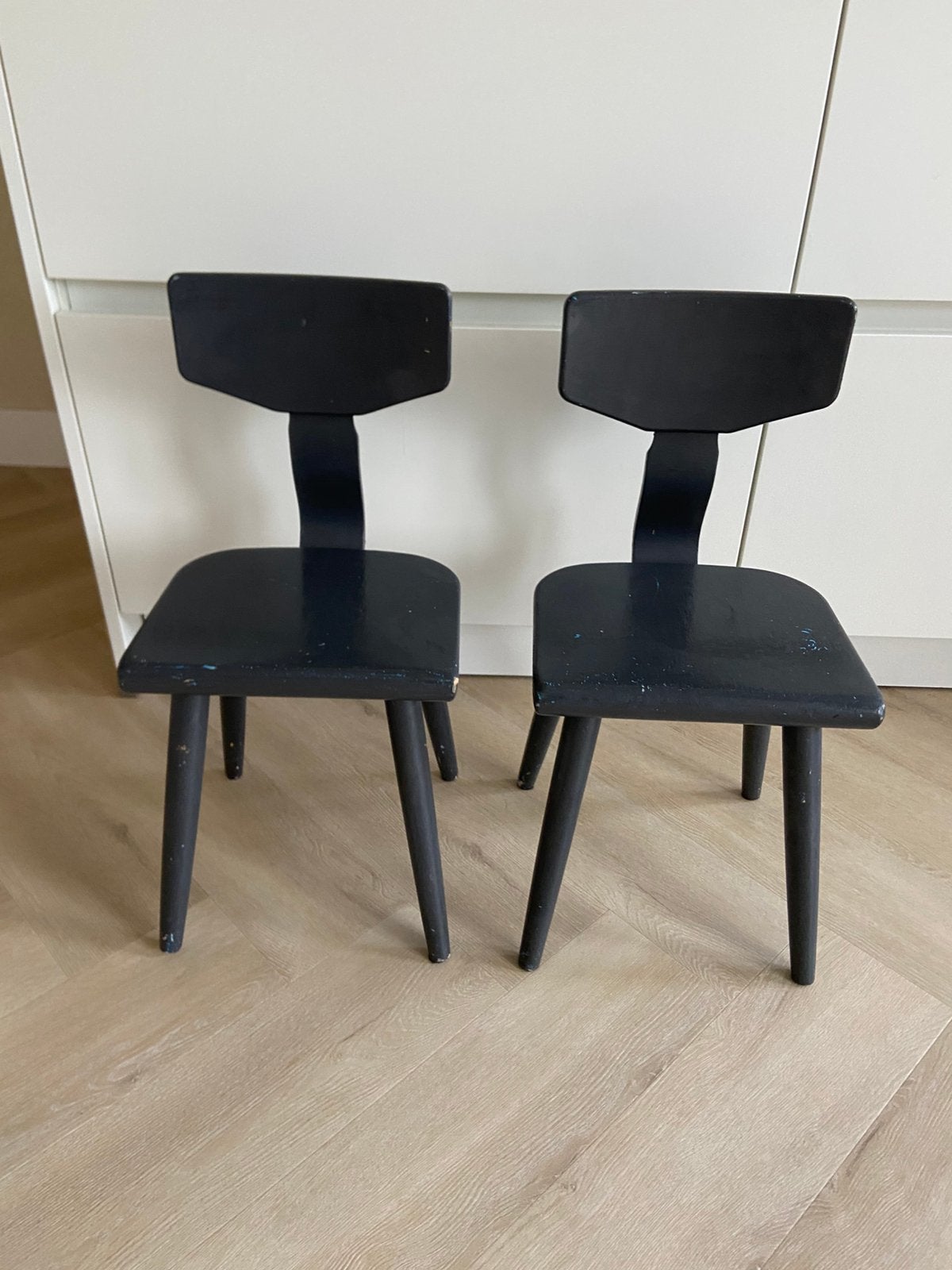 Schoolstoeltjes 2 x, Ophalen, Gebruikt, Stoel(en)