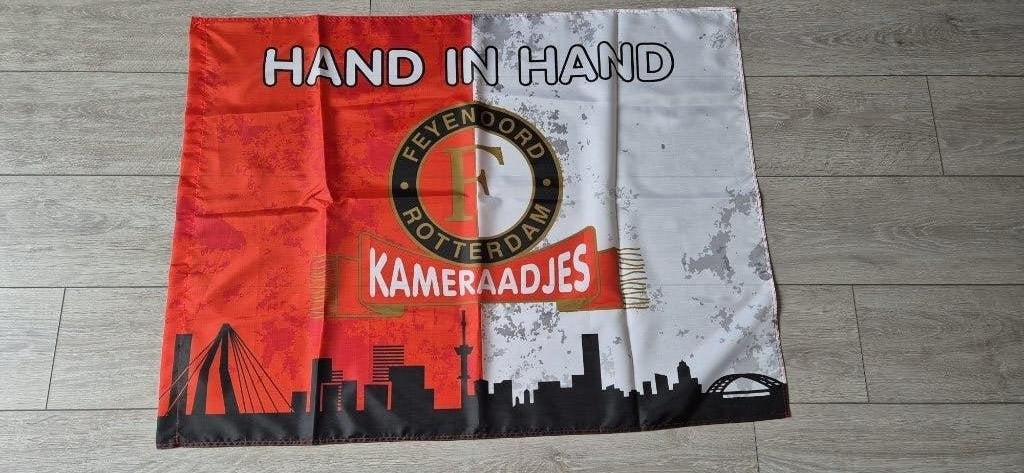 Feyenoord vlag, Ophalen of Verzenden, Zo goed als nieuw, Feyenoord, Overige typen