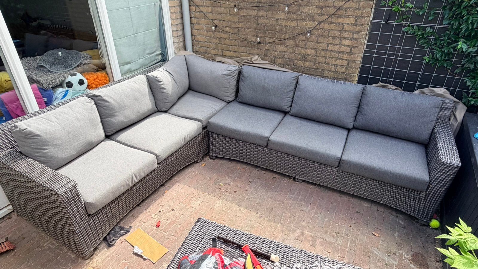 Loungeset Taste by 4 seasons groot, Tuin en Terras, Ophalen, Bank, 6 zitplaatsen, Zo goed als nieuw