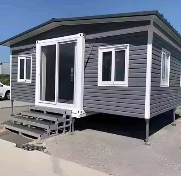 Pre-fab home 60m2 40ft (chalet caravan tinyhome) metaal, Ophalen of Verzenden, Nieuw