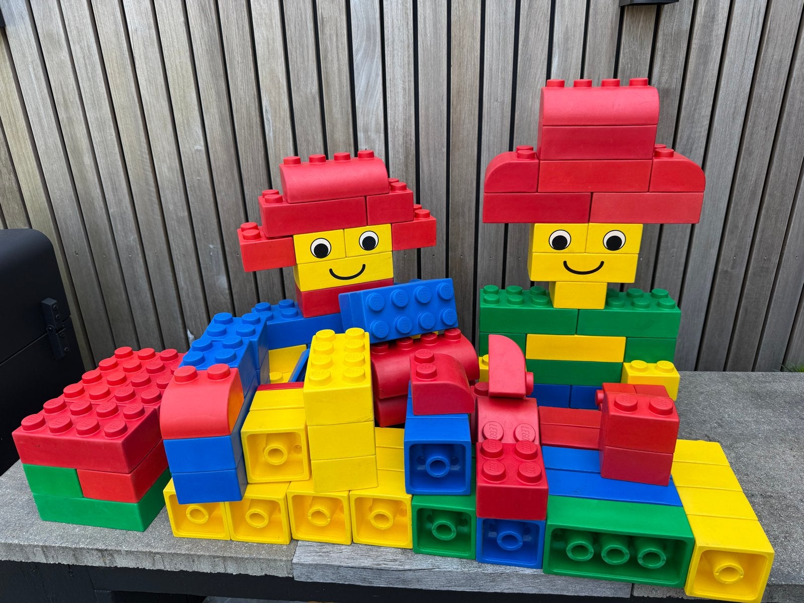 LEGO set 9020-1 en extra blokken, totaal 118 stuks, Ophalen of Verzenden, Gebruikt