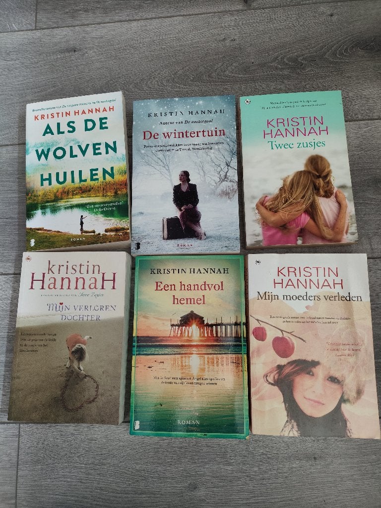 8 Kristin Hannah boeken in nette staat. Zie foto's., Boeken, Romans, Ophalen of Verzenden, Zo goed als nieuw, Kristin Hannah