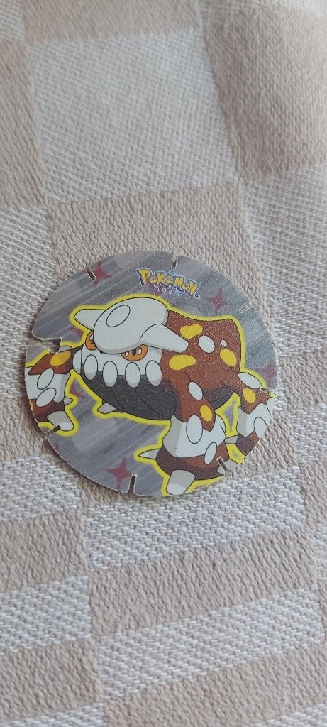 flippo pokemon chiki balls zeldzaam Heatran, Verzamelen, Ophalen of Verzenden, Losse flippo's