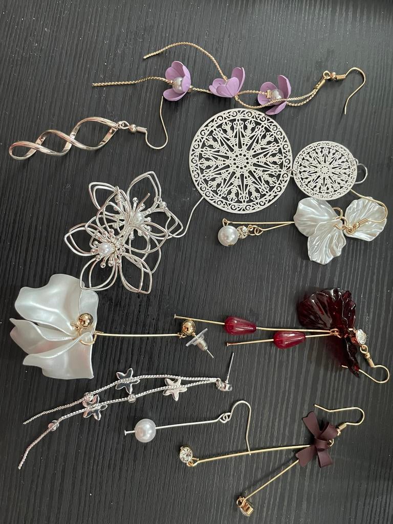 Earrings, Ophalen of Verzenden, Zo goed als nieuw, Staal