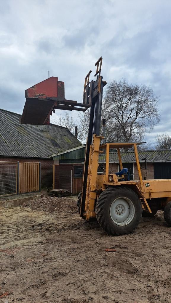 Sterke ruw terrein heftruck, Ophalen, Gebruikt