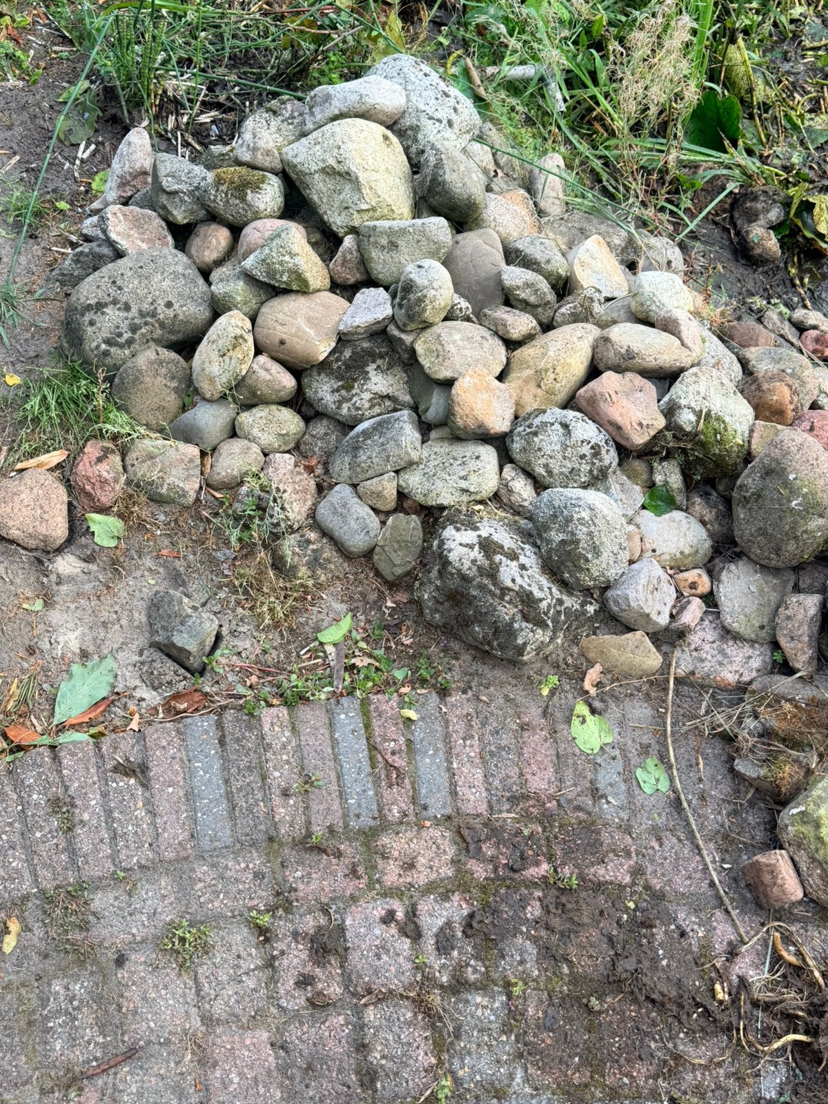 Zwerf keien gratis af te halen, Tuin en Terras, Ophalen, Gebruikt, Overige materialen, Kei
