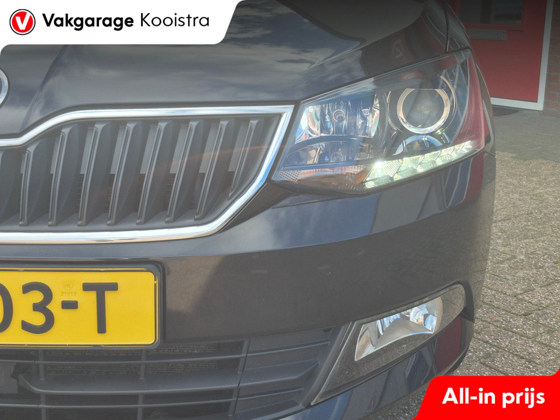 Skoda Fabia Combi 1.2 TSI JOY|Trekhaak|Cruise|Clima, Auto's, 12 maanden, 4 cilinders, Alcantara, Zwart