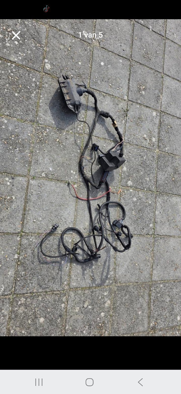 2x motorkabelboom 1.8 20vt en 1.8 20vt arz 75 pst, Ophalen, Gebruikt, Seat