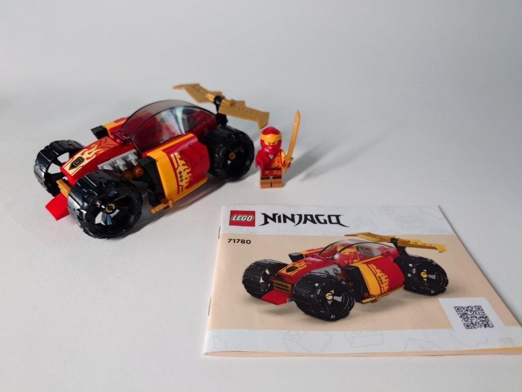 LEGO Ninjago Kai's Ninja racewagen EVO 71780, Compleet, Lego, Ophalen of Verzenden, Zo goed als nieuw