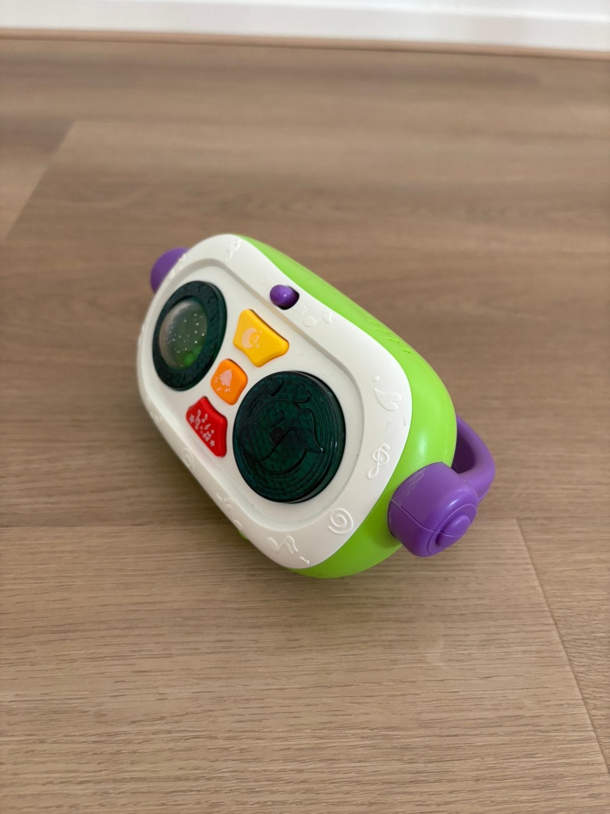 Playgro Muziekradio – Groen / Paars – Baby Speelgoed, Ophalen of Verzenden, Zo goed als nieuw, 6 maanden tot 2 jaar
